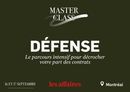 2026-09-16 & 2026-09-17***Masterclass Défense