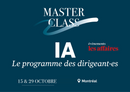 2025-10-15 & 2025-10-29***Masterclass IA : le programme des dirigeant·es 2e édition